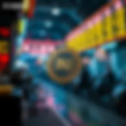 Visual representation of INJ coin in the DEX ecosystem