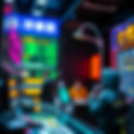 Visual representation of decentralized cryptocurrency exchange