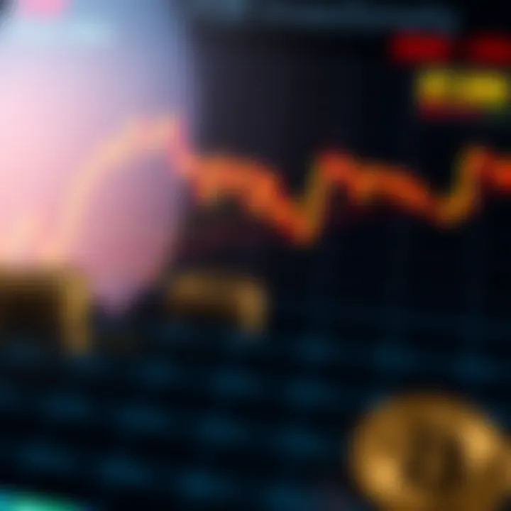 Chart showing investment opportunities in cryptocurrency markets