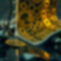 A visual representation of Pond Coin's blockchain technology