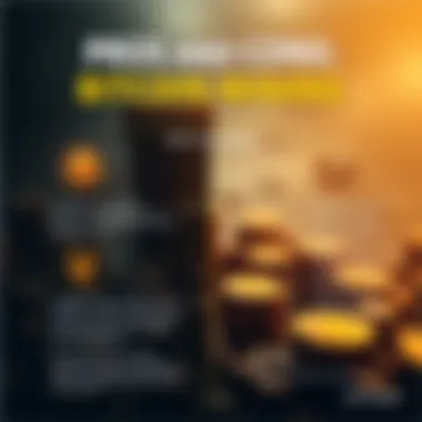 An infographic showing the pros and cons of Bitcoin mining