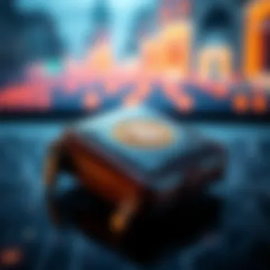 Illustration of a secure digital wallet