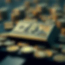 Illustration depicting the concept of Tranche in finance